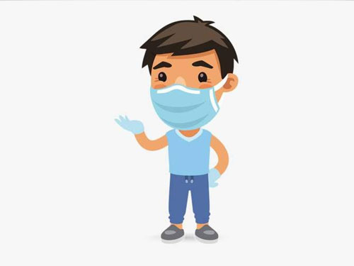 What is the correct way to wear a surgical mask?